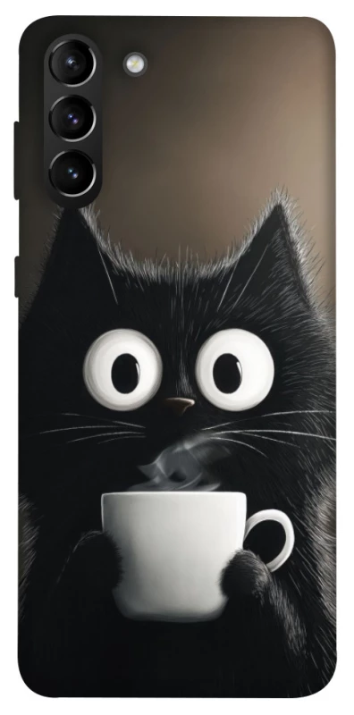 Чохол на Samsung Galaxy S21+ morning cat фото 1 з 1