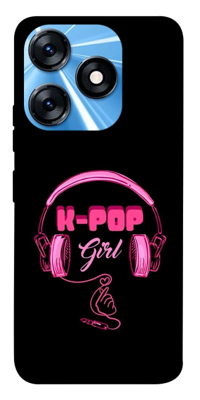 Чехол на TECNO Spark 10 K-pop girl фото 1 из 1