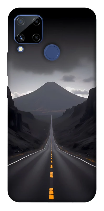 Чехол на Realme C15 Black mountains фото 1 из 1