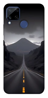 Чехол на Realme C15 Black mountains фото 1 из 1