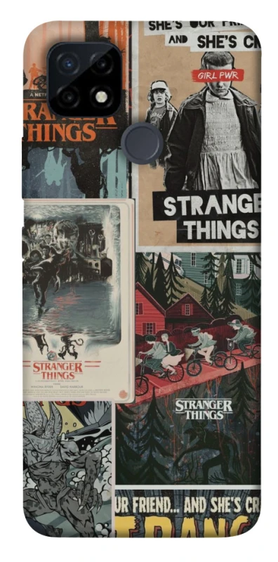 Чехол на Realme C12 Stranger Things ver.15 фото 1 из 1