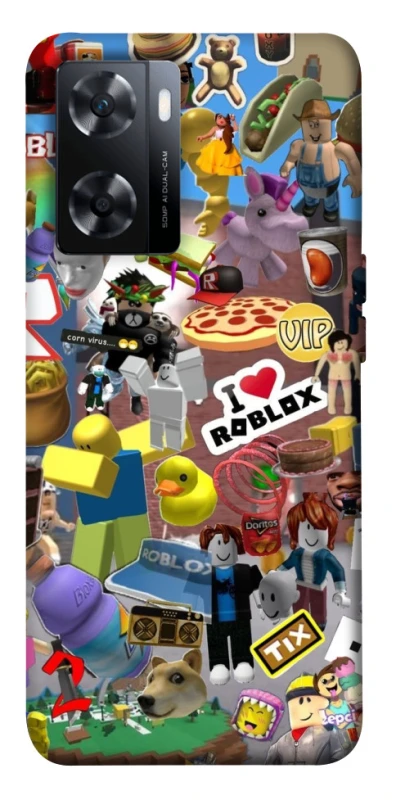 Чохол на OnePlus Nord N20 SE Roblox collage ver.5 фото 1 з 1