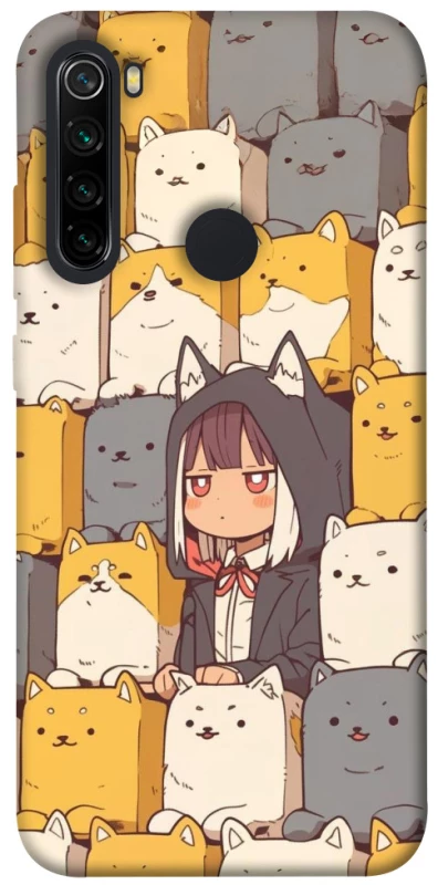 Чехол на Xiaomi Redmi Note 8 Like a cat фото 1 из 1