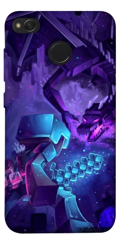 Чехол на Xiaomi Redmi 4X Minecraft dragon фото 1 из 1