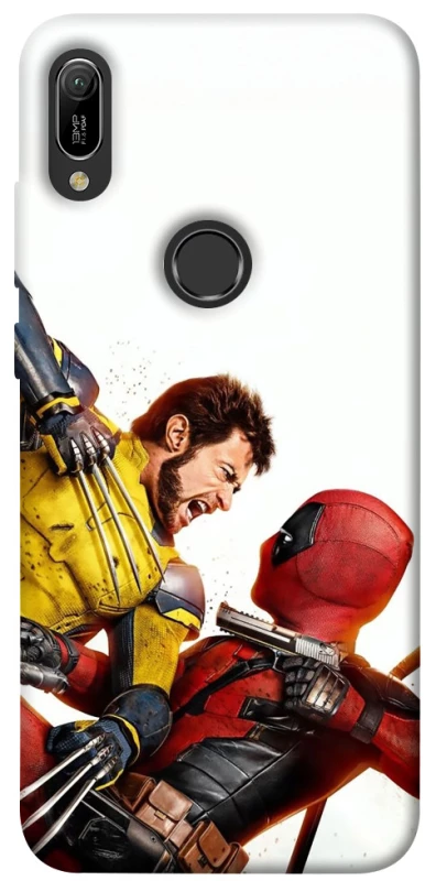 Чехол на Huawei Y6 (2019) Deadpool and Wolverine фото 1 из 1