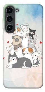 Чохол на Samsung Galaxy S23 Funny Pets ver.2 фото 1 з 1