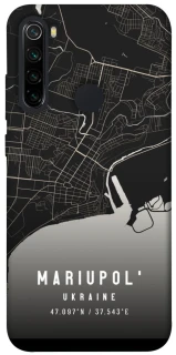 Чохол на Xiaomi Redmi Note 8 Mariupol map фото 1 з 1