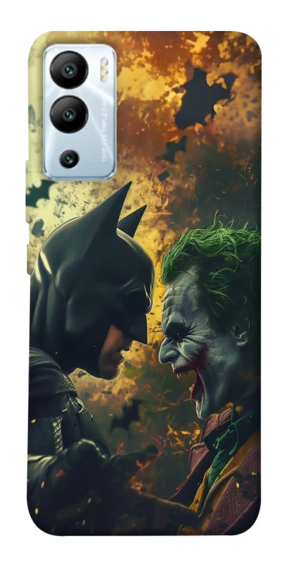 Чехол на Infinix Hot 12i Batman and the Joker фото 1 из 1