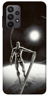 Чехол на Samsung Galaxy A23 4G Серебряный сёрфер фото 1 из 1