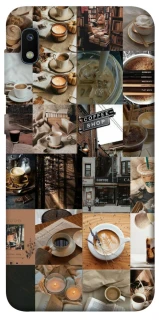 Чохол на Samsung Galaxy A10 (A105F) Coffee collage ver.3 фото 1 з 1