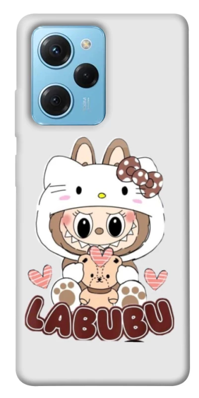 Чохол на Xiaomi Poco X5 Pro 5G Hello Kitty Labubu фото 1 з 1
