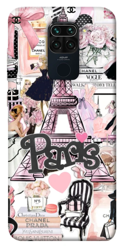 Чехол на Xiaomi Redmi Note 9 / Redmi 10X Fashion collage ver.8 фото 1 из 1