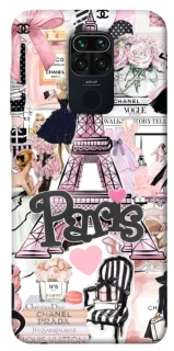 Чохол на Xiaomi Redmi Note 9 / Redmi 10X Fashion collage ver.8 фото 1 з 1