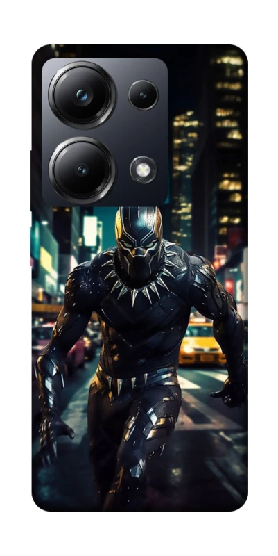Чехол на Xiaomi Poco M6 Pro 4G Black Panther фото 1 из 1
