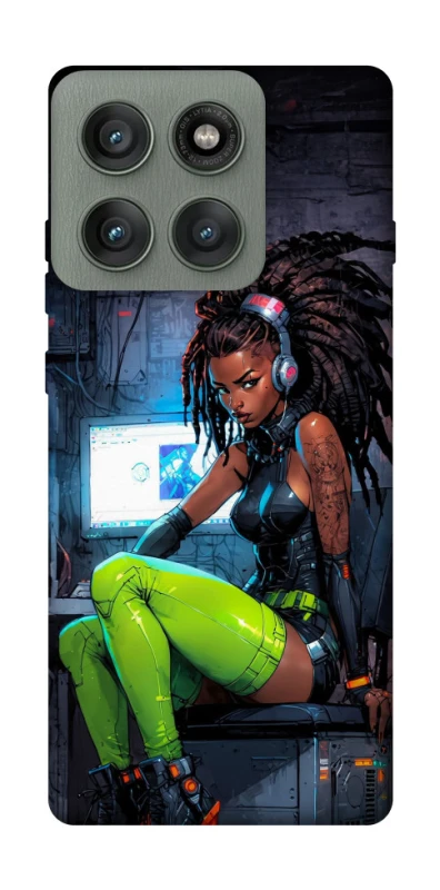 Чохол на Motorola Edge 60 Pro Cyber girl фото 1 з 1