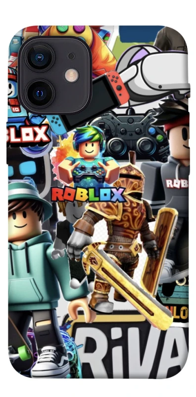 Чехол на Apple iPhone 12 mini (5.4") Roblox collage ver.1 фото 1 из 1