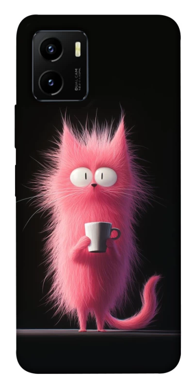 Чехол на Vivo Y15s Розовый котёнок фото 1 из 1