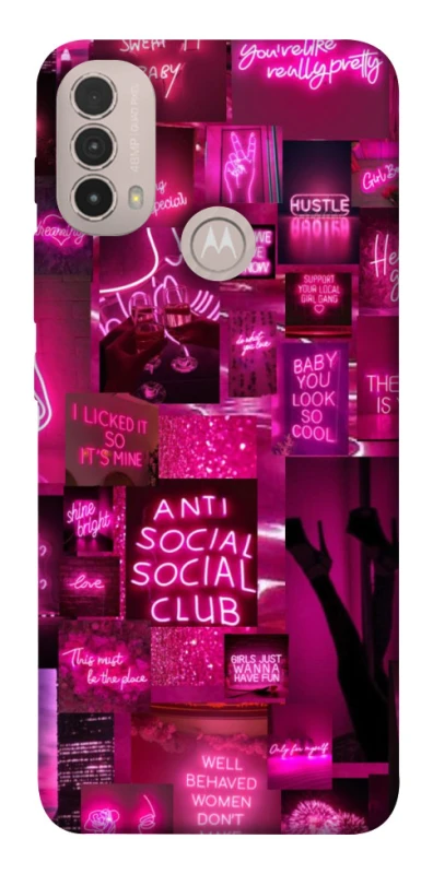 Чехол на Motorola Moto E40 Hot collage ver.7 фото 1 из 1