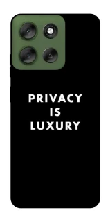 Чехол на Motorola Moto G56 5G Privacy is luxury фото 1 из 1