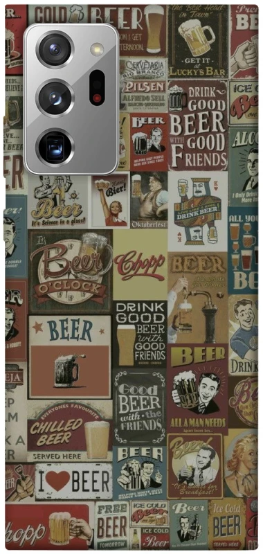 Чохол на Samsung Galaxy Note 20 Ultra Retro collage ver.1 фото 1 з 1