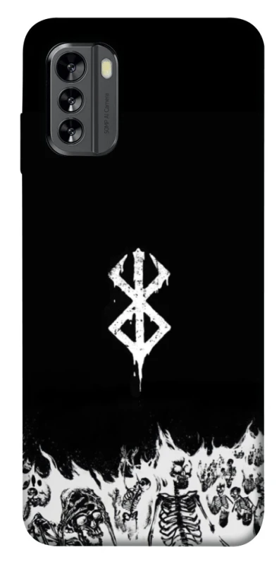 Чохол на Nokia G60 Berserk skeletons фото 1 з 1