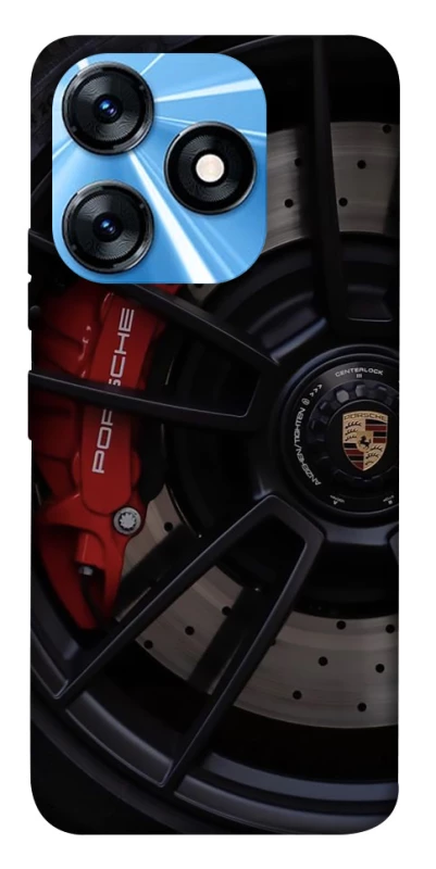 Чехол на TECNO Spark 10 Wheal porsche фото 1 из 1