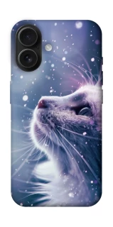 Чехол на Apple iPhone 16 Snow cat фото 1 из 1