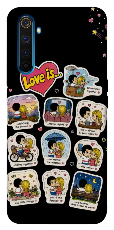 Чохол на Realme 6 Pro Love is ver.4 фото 1 з 1