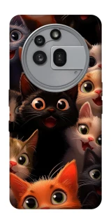 Чехол на Nothing Phone (3a) Pro happy cats фото 1 из 1