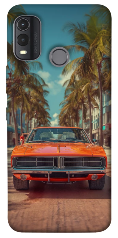 Чехол на Nokia G11 Plus Tropical car фото 1 из 1