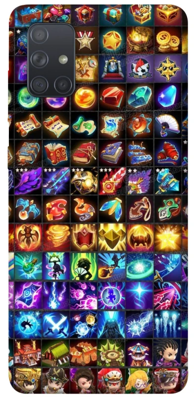 Чехол на Samsung Galaxy A71 Abilities menu ver.2 фото 1 из 1