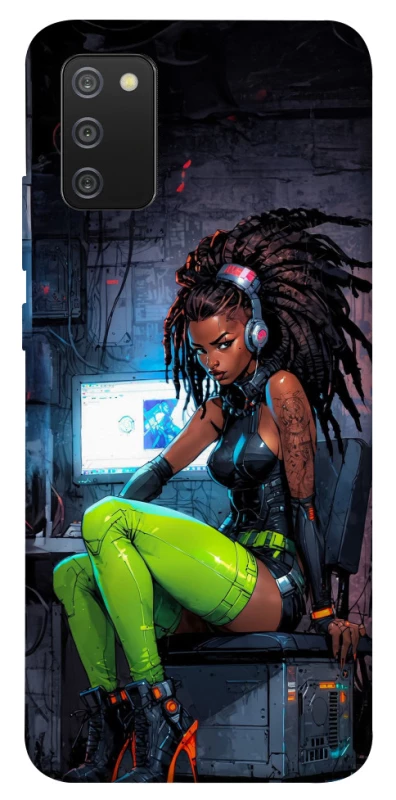 Чехол на Samsung Galaxy A02s Cyber girl фото 1 из 1