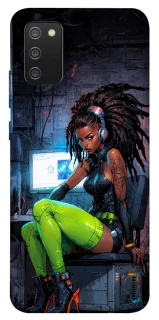 Чехол на Samsung Galaxy A02s Cyber girl фото 1 из 1