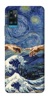 Чехол на ZTE Blade A71 Art collage ver.7 фото 1 из 1