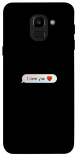 Чохол на Samsung J600F Galaxy J6 (2018) Love aesthetic ver.10 фото 1 з 1