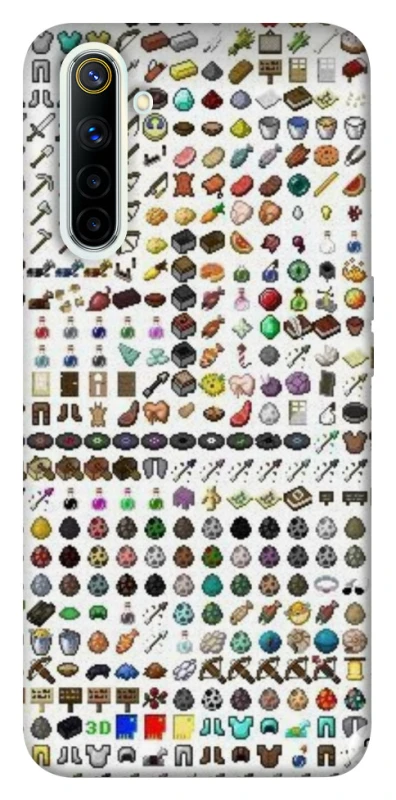 Чохол на Realme 6 Minecraft v2 фото 1 з 1