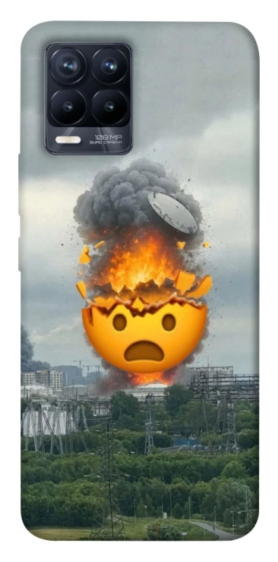 Чехол на Realme 8 Moscow never sleeps ver.2 фото 1 из 1