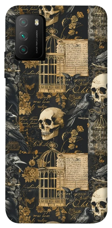 Чохол на Xiaomi Poco M3 Halloween aesthetics ver.1 фото 1 з 1