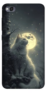 Чохол на Xiaomi Redmi 4a Кіт під місяцем фото 1 з 1