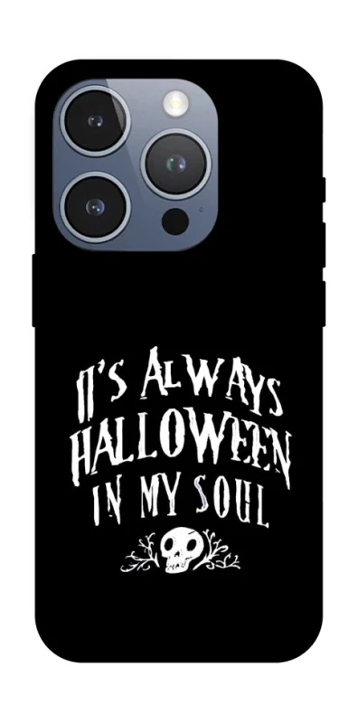 Чохол на Apple iPhone 16 Pro Halloween in my soul фото 1 з 1