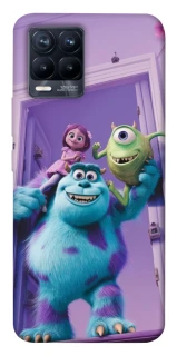 Чохол на Realme 8 Monsters friends фото 1 з 1