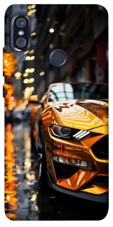 Чохол на Xiaomi Redmi Note 5 Pro / Note 5 (AI Dual Camera) Golden sports car фото 1 з 1