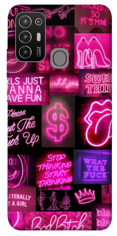 Чехол на ZTE Blade A52 Hot collage ver.9 фото 1 из 1