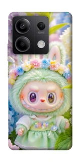 Чехол на Xiaomi Redmi Note 13 5G Labubu & Flowers ver.2 фото 1 из 1