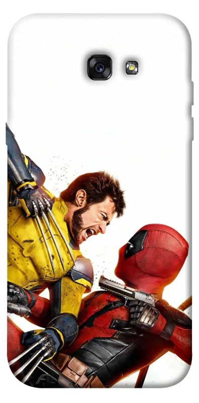 Чехол на Samsung A720 Galaxy A7 (2017) Deadpool and Wolverine фото 1 из 1