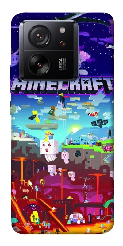 Чехол на Xiaomi 13T Minecraft world фото 1 из 1