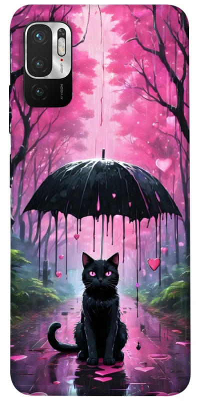 Чехол на Xiaomi Poco M3 Pro 4G / 5G Black cat фото 1 из 1