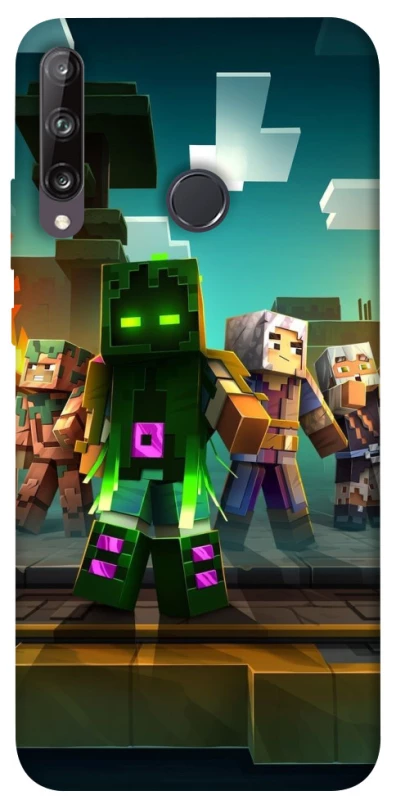 Чехол на Huawei P40 Lite E Minecraft dungeon фото 1 из 1