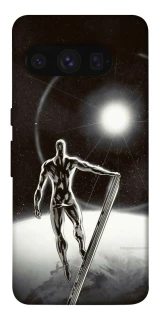 Чехол на Google Pixel 8 Pro Серебряный сёрфер фото 1 из 1