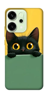 Чохол на Oppo Reno 14 Black cat v2 фото 1 з 1